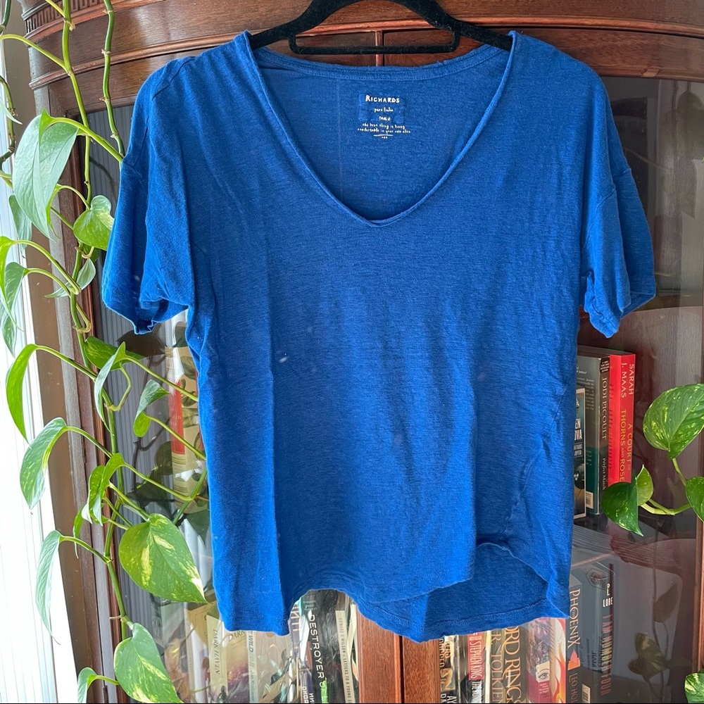 Richards linen tee